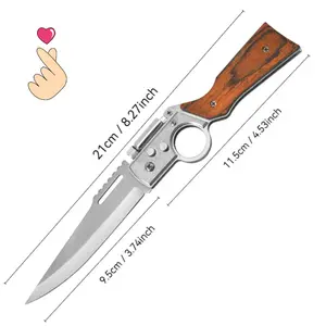 Ak-47 Folding Knife, Non-Slip Handle, Ideal for Hunting, Survival, Camping, Outdoor Activities, Tactical Knives, Perfect Gift