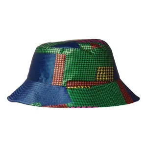 RED by KISS Reversible Satin Bucket Hat - Patchwork