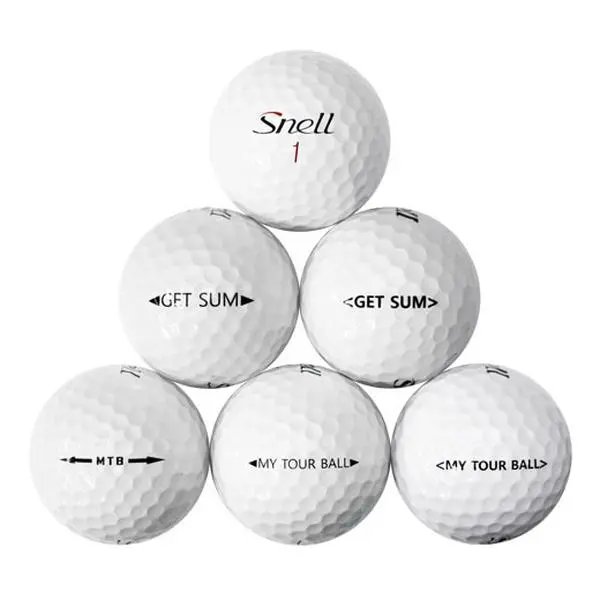 Snell Golf Mixed Urethane Golf Balls, 1 Dozen Tour-Style Mix with All-Around Performance and Great Value for Everyday Rounds, Golf Supply