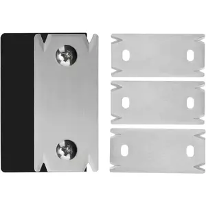 Mini Edge Banding Trimmer Tool With 3 count Replaceable  for Woodworking Chamfers Deburring - Portable Hand Planer  for PVC ABS Melamine  Veneer Corners