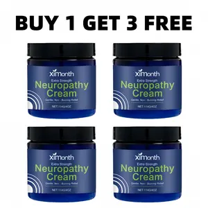 BUY 1 GET 3 FREE Neuropathy Cream .Soothing Cream for Feet,Legs, Hands, Etc. AloeShea Butter Gentle Clove Moisturizing Body CareDaily