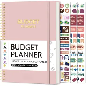 Budget Planner - Monthly Budget Book with Expense  Notebook, Undated Bill Organizer & Finance Planner to Take Control of Your , 2025-2026 Account Book to Manage Your Finances-