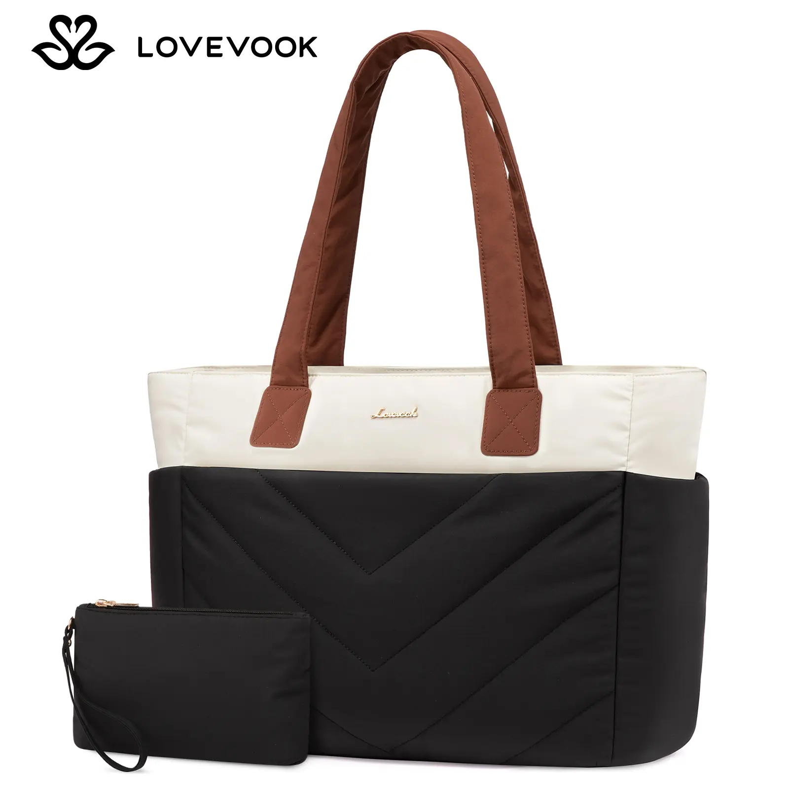 Beige-Black-Chestnut Brown