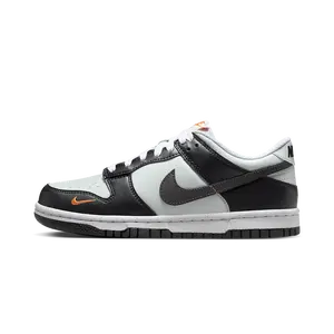 Dunk Low Next Nature GS "Black Bright Mandarin" FN7784 001