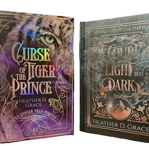 Hardback Special Edition Bundle of Court of Light and Dark and Curse of the Tiger Prince Urban Fantasy Romances