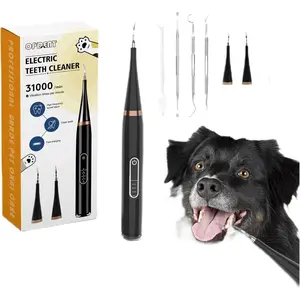 Plaque Remover  Teeth - Electric Dog Toothbrush Set,4 Cleaning Heads and 5 Modes  Effective Plaque Removal,Essential Dental Care Tool  Healthy Teeth led nail clipper cat swaddle wrap comb pet product paw cleaner Quiet Cordless Grinder bath for wash brush