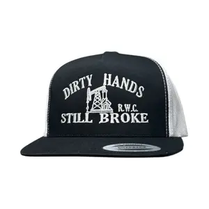 RW DIRTY HANDS STILL BROKE PUMPJACK HAT