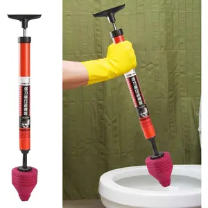 High Pressure Toilet Plunger, Air Plunger for Toilet, Toilet Snakes for Unclogging, Plumbing Snake for Toilet, Toilet Unclogger Tool for Bathroom
