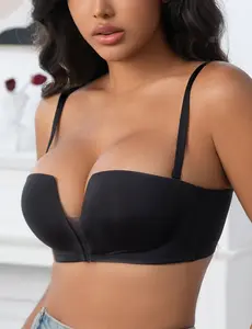 Wireless push-up bras for women — add one padded cup, demi seamless balconette, everyday T-shirt bra, no underwire Womenswear