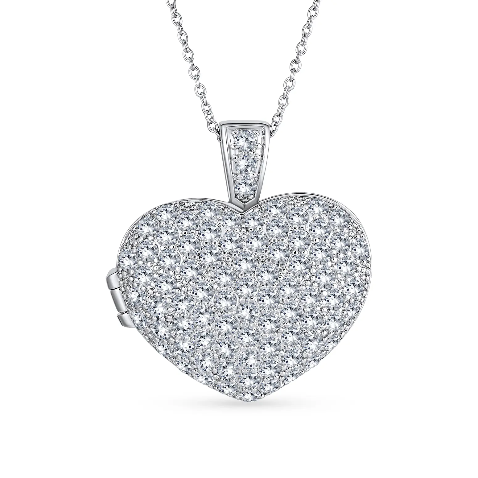 Essential Oil Perfume Diffuser Locket Pendant Necklace .925 Sterling Silver