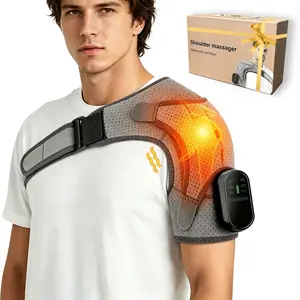 Electric Shoulder Massager, Heating Vibration Knee Massager, Shoulder Massager for Knee & Neck, Back Massager, Hot Compress Massage Relax for Neck and Shoulder, Holiday Gift for Man