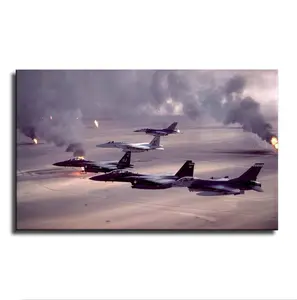 Home Decor Spirit Jet Fighter Full HD and Background Canvas Decorative Painting Poster Home Decor Art HD Pictures Bedroom Living Room Wall Art