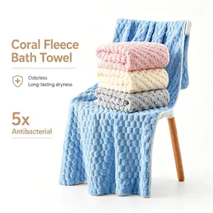 Essential Bath Towel Set for Bathroom,Luxury Ultra Soft and Absorbent Cotton Towels,Quick Dry Large Body Towel for Shower Spa Gym Hotel,Plush Thick Bathroom accessories Towels for Men Women,Modern Home Essentials