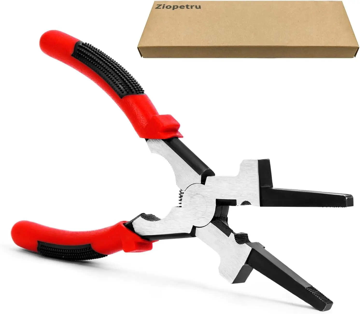 8" MIG Welding Pliers with Insulated Handles (Red 1Pack)