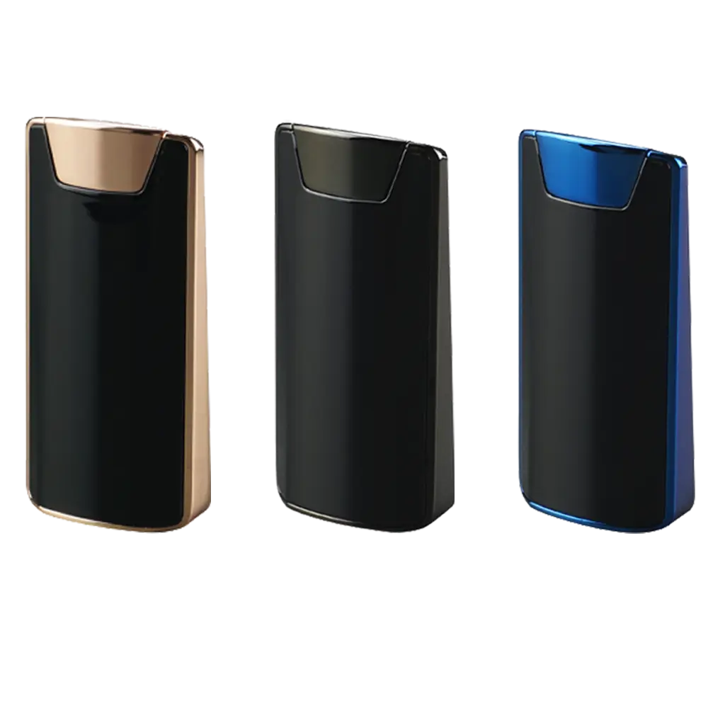 Vector Cosmo Double Flame Lighter - Wind Resistant USB Rechargeable with Adjustable Arc Outputs & Compact Design for Daily Use