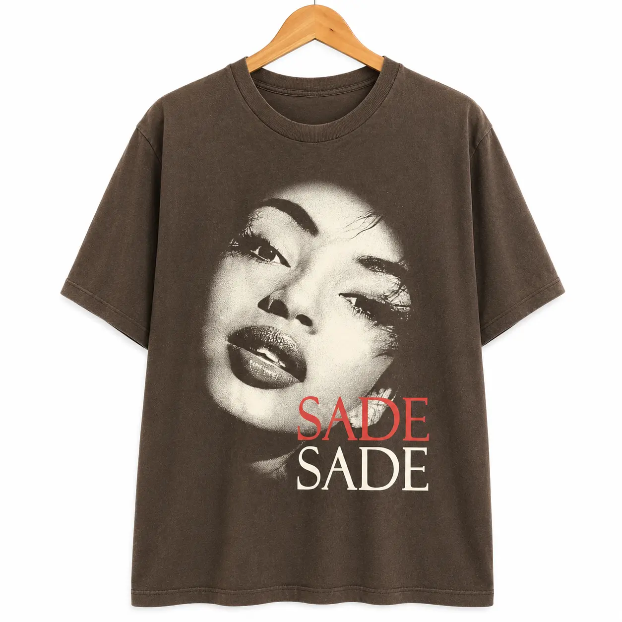 Sade Adu 90s Graphic Shirt, Pop Music Tour Shirt, Sade Adu World Tour Tshirt Classic Cotton Top Tee
