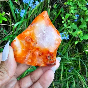 Carnelian Agate Flame