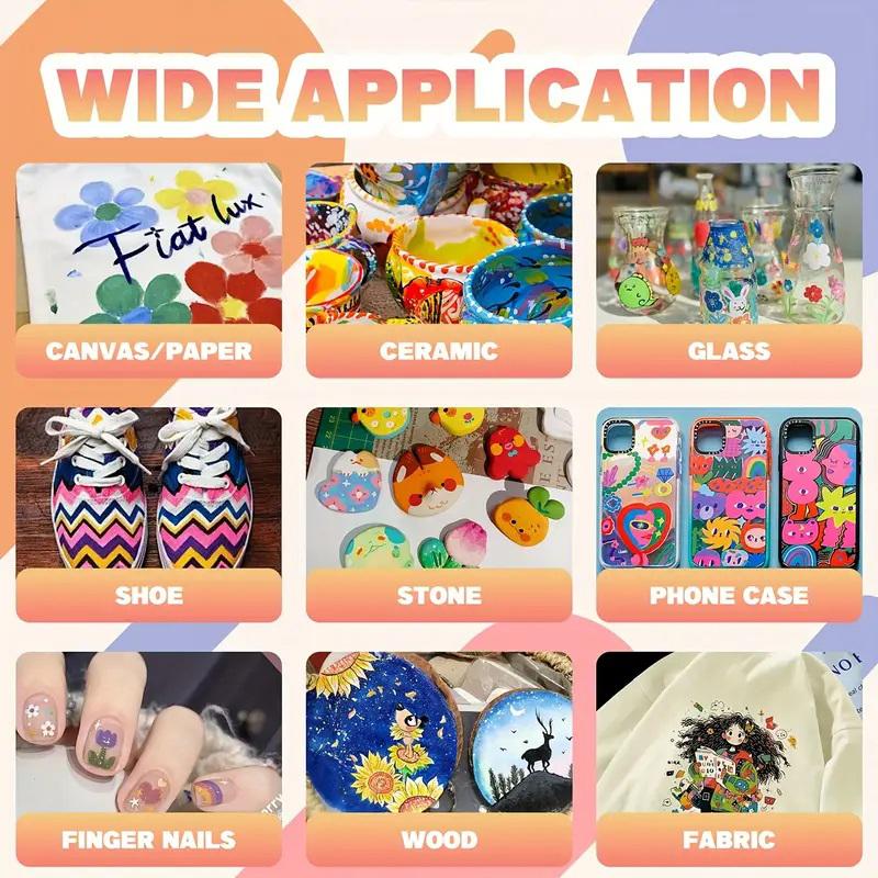 168/120 Acrylic Markers，Coloring Markers，DIY Enthusiast，Best Art Markers，Colorful Markers，Marker Pen Set