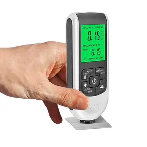 Professional Car Paint Thickness Gauge 0-2000µm, Metal/Non-Metal Dual Mode Coating Tester, Detector, Essential for Used Car Inspection, Auto Body Repair & Detailing, Portable Handheld Analyzer Kit for Paint & Panel Work, Tool