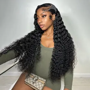 Alipearl Hair Long Wig Loose Deep Wave 13x4 Lace Front Wigs Human Hair Pre Plucked Human Hair With Baby Hair  FallFreshness