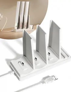 Under Cabinet Lighting Charging Station with 3 USB-C Ports, Charging Base for Rechargeable Motion Sensor Light Indoor, Efficient & Space-Saving⁠(Adapter Not Included)⁠