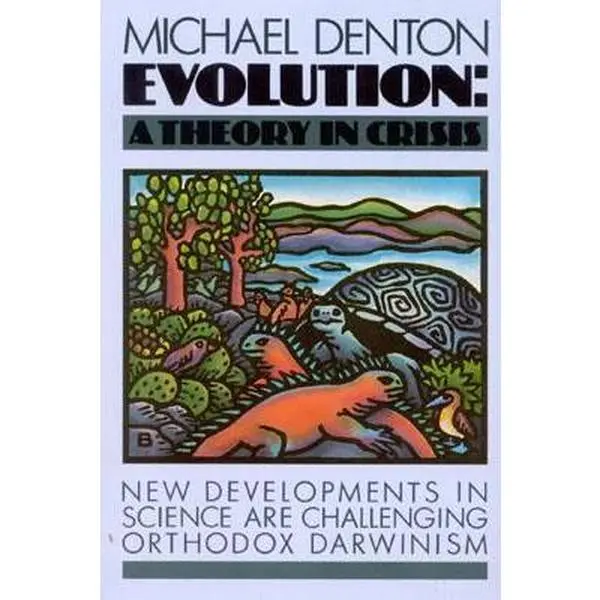 Used Book - Evolution: A Theory in Crisis by Michael Denton, Paperback Science Reading Material for Understanding Research Scientists' Questions About Strict Darwinism, Understand Why Research Scientists Are Questioning Strict Darwinism