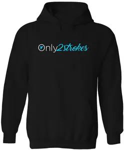 Only 2 Strokes Snowmobile Hoodie