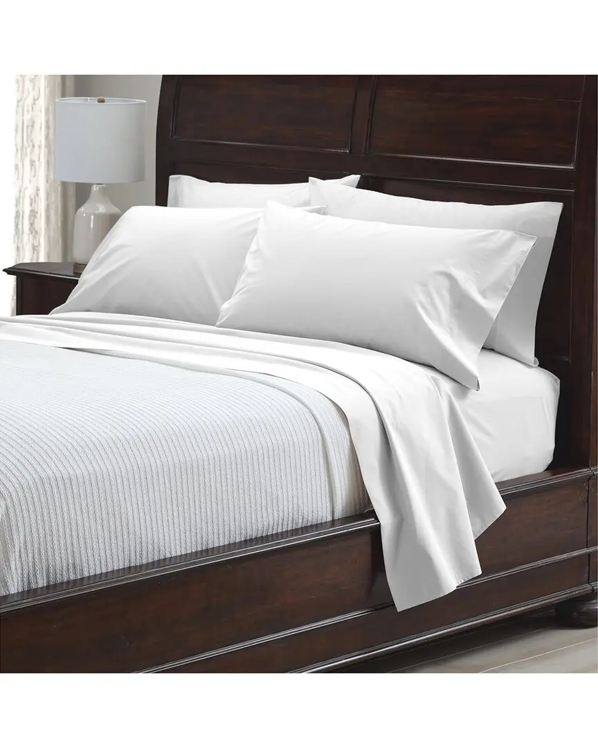 Cuddledown 300 Thread Count Signature Organic Percale Sheet Set