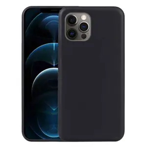 For iPhone 12 Pro Max TPU Phone Case(Black)