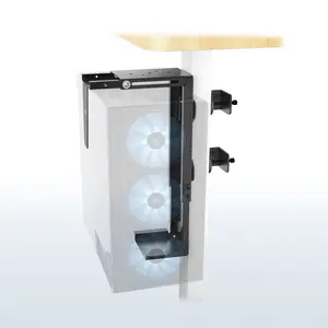 Under Desk Leg Clamp PC Mount Under Desk Leg Clamp PC Mount