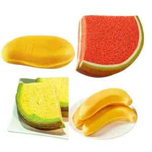 Bundle of 4 Flavor Bread- 1 Watermelon toast, 1 Cantaloupe Toast, 1 Banana Bread, 1 Mango Bread