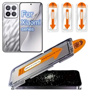 3 Pack for Xiaomi 15 14 13 12T 11i 10T 9T 9X CC9 8 Tempered Glass Models, Ultra HD 9h Hardness, Bubble-Free Easy Install, Auto Alignment Technology Screen Protector