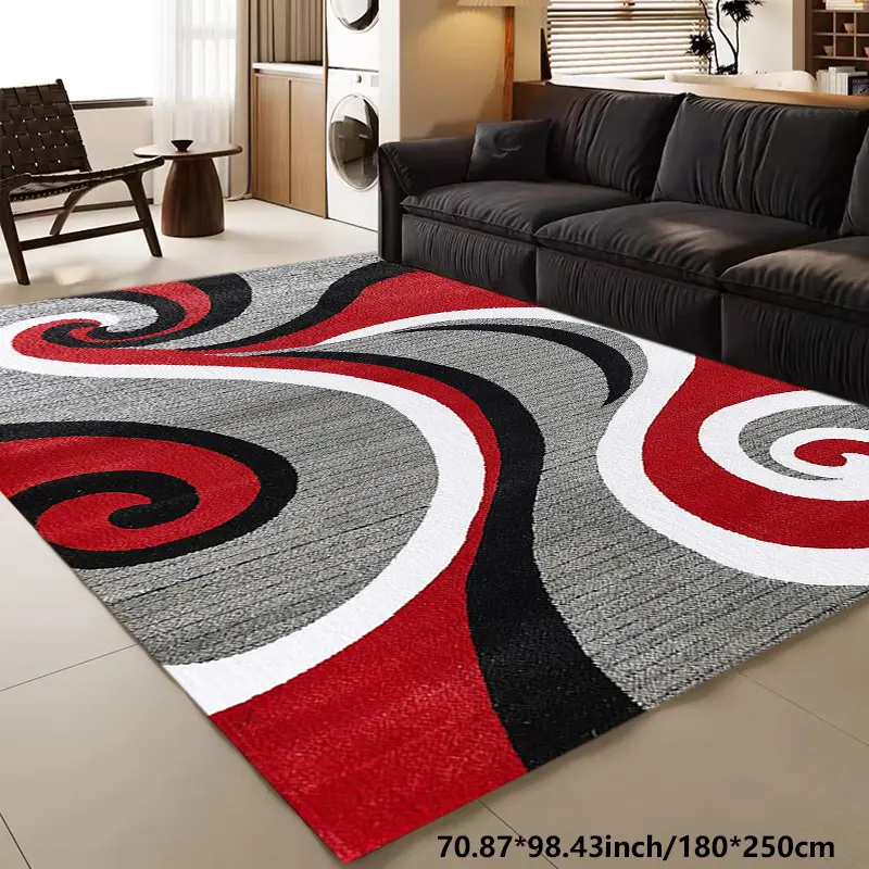 Fashion, modern and simple wind decorative area rug can be machine-washed. Home decoration sofa coffee table mat bedside mat dining table mat kitchen study home carpet mat, Machine Washable Rug