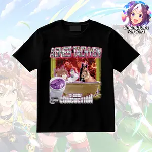 [Uma Musume Fan Shirt] "The Concoction" Agnes Tachyon - Uma Musume Vintage T-shiirt, Uma Musume Graphic Tee, Manga Style Shirt, Horse Girl Graphic Shirt, Y2K Gaming Shirt, Gift for Men, Horse Girl Lovers, Crew Neck Shirt, Trending Shirt