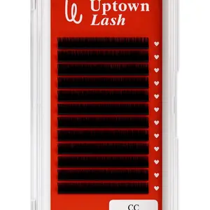 Uptown Lash 0.18 12mm Classic Lash Tray for Eyelash Extensions & Classic Designs - Perfect for Lash Artists