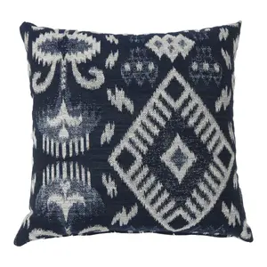24/7 Shop At Home Kede Set of 2 Contemporary Fabric Throw Pillows for Living Room, Bedroom