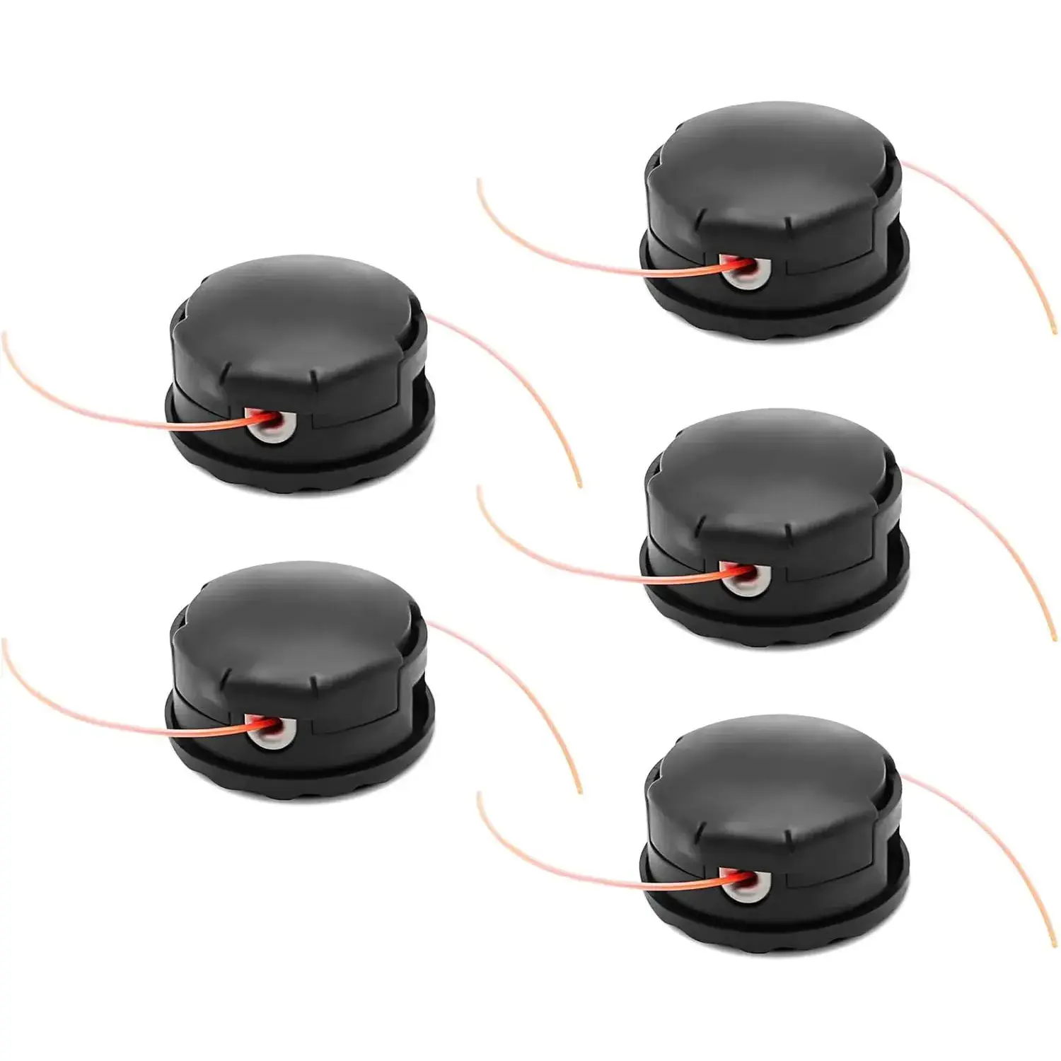 5PCS Trimmer Head Compatible with Speed-Feed 400 Heads SRM-225 SRM-230 SRM-210 String Trimmer Lawn Mower 99944200902 Power Tool Blade Cutting