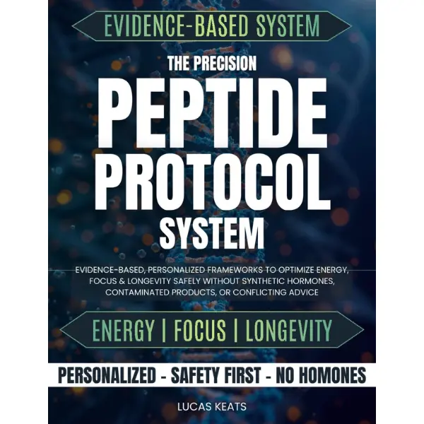 The Precision Peptide Protocol System: Evidence-Based, Personalized Frameworks to Optimize Energy, Focus & Longevity Safely Without Synthetic Hormones, Contaminated Products, or Conflicting Advice