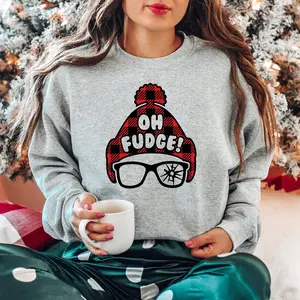 Christmas Story Oh Fudge Sweatshirt, Xmas Vintage Shirt