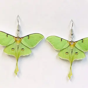 Moth earrings