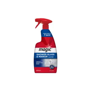 Magic Shower Glass & Mirror Cleaner, 28 Fluid Ounce (Packaging May Vary)