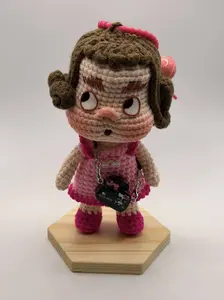 Handmade Crochet Doll - Cute for Home Decor.
