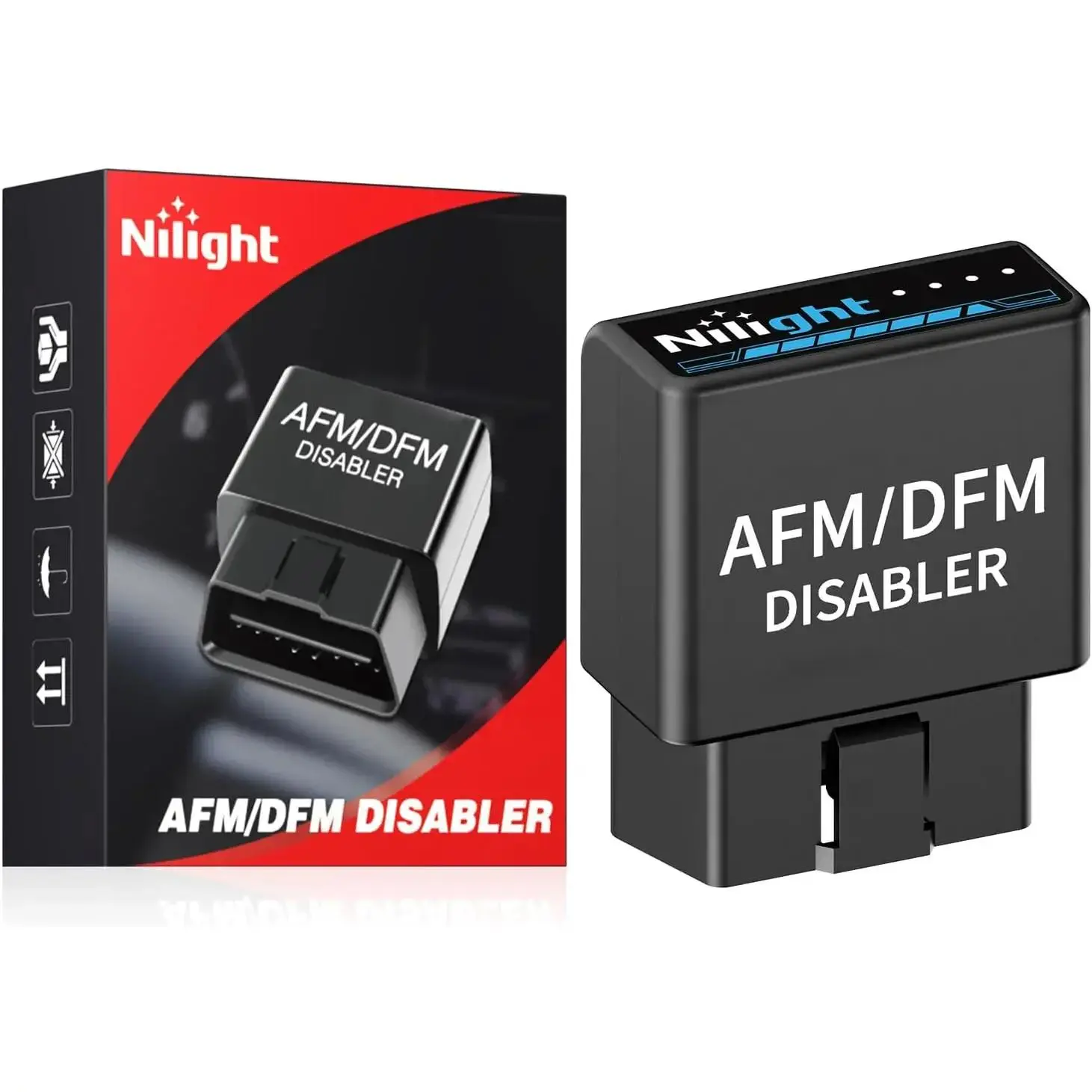 AFM Disabler Active Fuel Management Delete AFM/DFM Disabler for 5.3 Silverado Chevy 2010-2018 GMC Sierra Yukon Tahoe Avalanche Cadillac Escalade V6 & V8 Engine 3.6L 5.3L 6.0L 6.2L Vehicle Blue