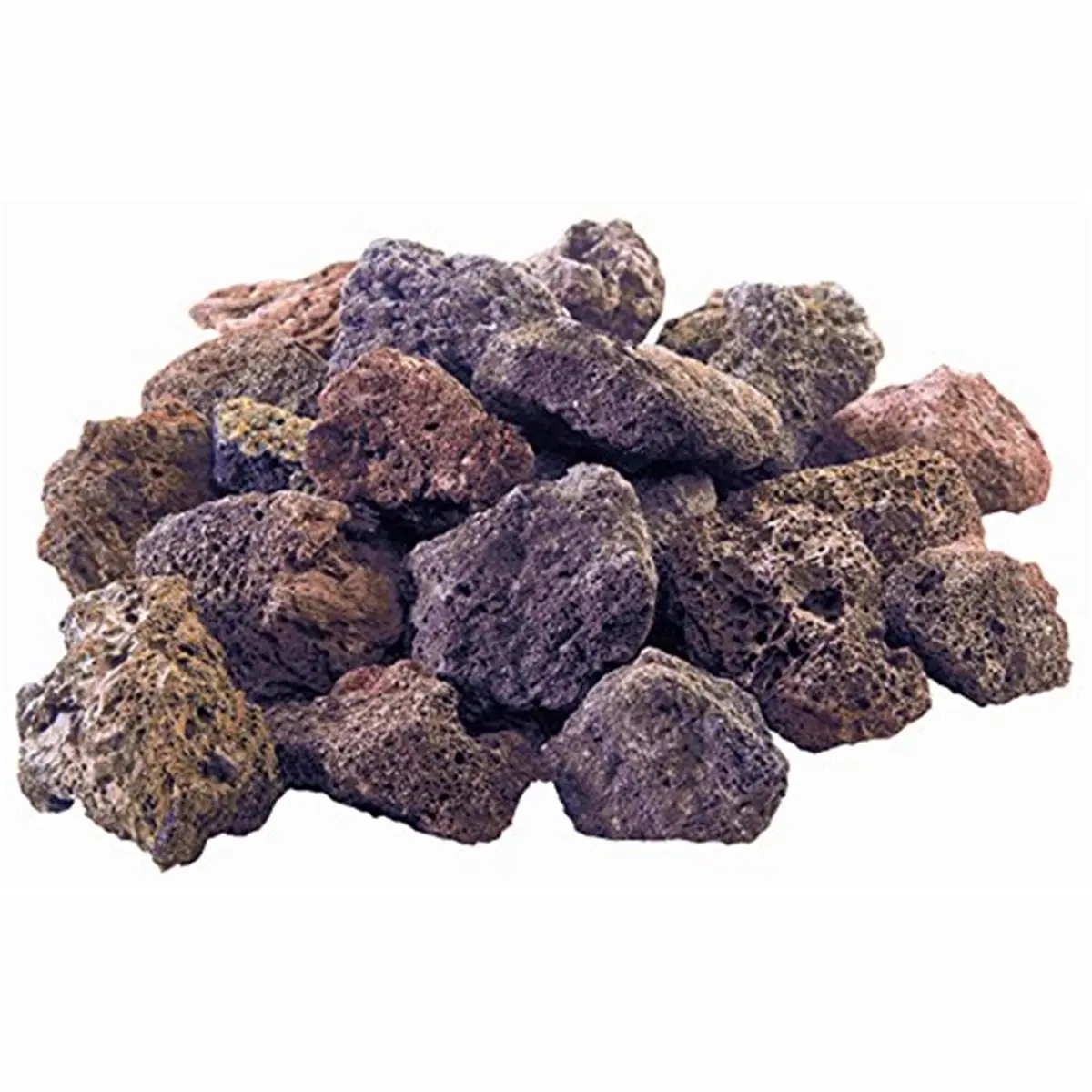212 MAIN Lava Rocks, 7 lbs Bag of Long-Lasting Briquettes for Full Size Grills, Adds Tastier Flavor to Your Food, Tastier, Natural Flavor, Barbecue Grill