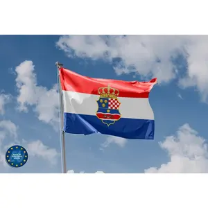 Flag of the Triune Kingdom of Croatia, Slavonia and Dalmatia | Unique Design Print | High Quality Materials