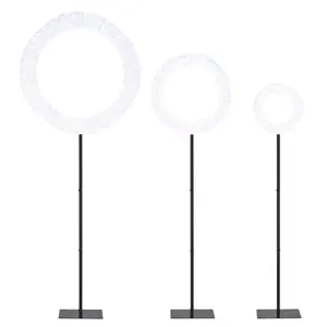 Yescom 3-Set Adjustable Wreath Holder Stand Max.3ft