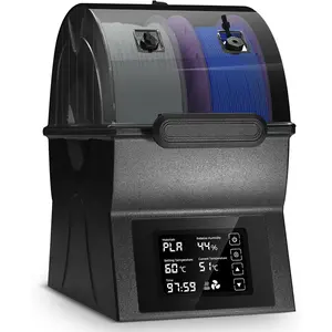 Filament Dryer Box, SH02 Dry Box Filament Sealed Storage Box  Printer 2 Spools Holder with PTC  Heater, Filament Dehydrator with  Screen Compatible with PLA PETG TPU ABS 1.75/2.85mm