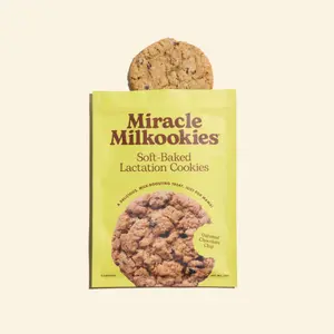 Oatmeal Chocolate Chip Lactation Kookies Snack Baked