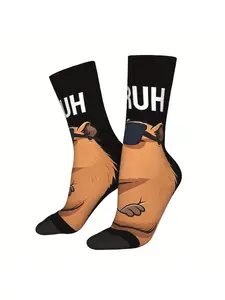 Bruh Capybara Kawaii Socks