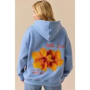 Altar'd State Meet At Sunset Embroidered Women's Hoodie